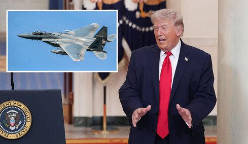 «Τον έχουμε, είναι σώος και ασφαλής»: Ο Τραμπ επιβεβαίωσε τη διάσωση του αγνοούμενου Αμερικανού αξιωματικού του F-15 