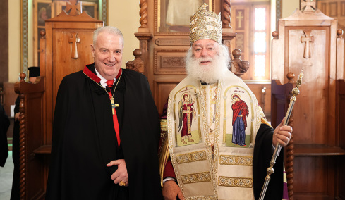 Άρχων Μέγας Λογοθέτης του Πατριαρχείου Αλεξανδρείας αναγορεύθηκε ο Σάκης Κεχαγιόγλου