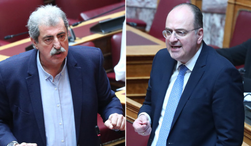 Καβγάς Πολάκη και Λαζαρίδη στη Βουλή: «Σκασμός τώρα μιλάω εγώ» - «Είστε σαπίλα, είχατε διπλά βιβλία για τα μαύρα»