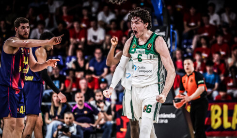 Μπαρτσελόνα - Παναθηναϊκός 79-93: «Πράσινο» πάρτι στη Βαρκελώνη και φουλ για playoffs, δείτε βίντεο 