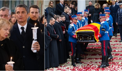Με στρατιωτικές τιμές η κηδεία του Μιρτσέα Λουτσέσκου στο Βουκουρέστι: Εκφώνησε επικήδειο ο Ραζβάν, «παρών» και ο ΠΑΟΚ