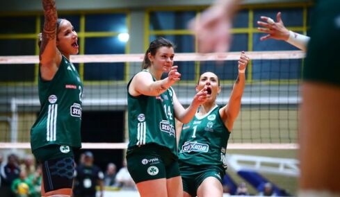 Volley League Γυναικών: Ο Παναθηναϊκός έκανε το 1-0 στη σειρά των τελικών επικρατώντας 3-0 του ΖΑΟΝ, βίντεο