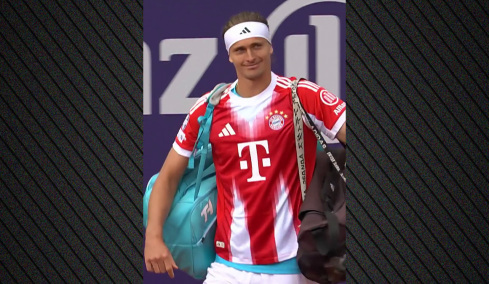 Με τη φανέλα του Ολίσε στο τουρνουά του Μονάχου ο Αλεξάντερ Ζβέρεφ, βίντεο και φωτογραφίες 