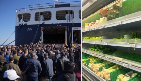 Ελλείψεις σε τρόφιμα, κλειστά τυροκομεία και κινητοποιήσεις στο λιμάνι, σε πίεση η Λέσβος λόγω αφθώδους πυρετού