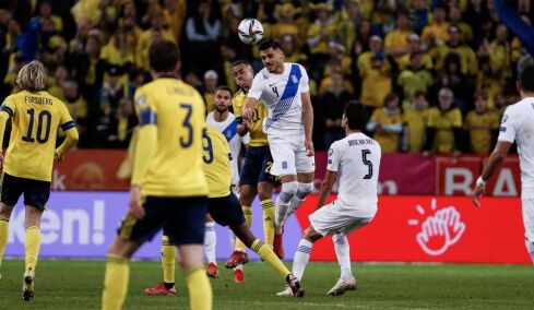 Η Εθνική ποδοσφαίρου θα αντιμετωπίσει σε φιλικό αγώνα τη Σουηδία στις 4 Ιουνίου