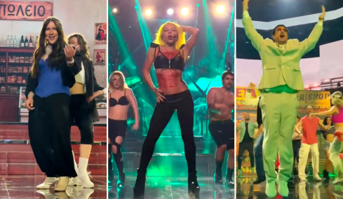 Με τον Παναγιώτη Ραφαηλίδη ως Ρία Ελληνίδου, τη Μαριάντα Πιερίδη ως Lady Gaga και τον Αλέξανδρο Μπουρδούμη ως Bad Bunny η πρεμιέρα του YFSF