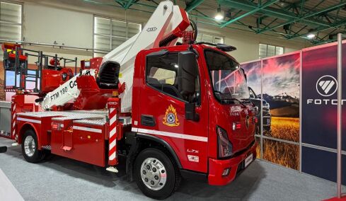FOTON: Δείτε το πρώτο ηλεκτρικό Πυροσβεστικό όχημα που ήρθε Ελλάδα