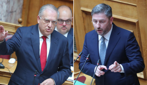 Κόντρα Θεοδωρικάκου με Ανδρουλάκη στη Βουλή: «Κανείς δεν κατηγορείται ότι έχει κλέψει χρήματα» - «Δεν σας ενδιαφέρει τι θα πει η Δικαιοσύνη»