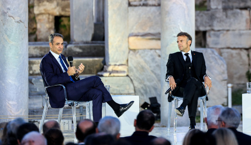 Μακρόν σε Μητσοτάκη: Αν η κυριαρχία σας απειλείται, κάντε ό,τι χρειάζεται, θα είμαστε εδώ για εσάς