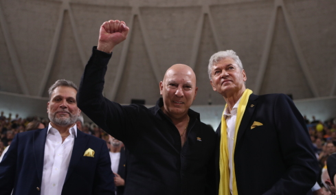 Άρης: «Τρέλα» για τον Γκάλη στο Παλέ, συνάντηση γιγάντων με Φάνη Χριστοδούλου, βίντεο και φωτογραφίες