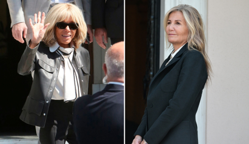 Στο σπίτι του Μητσοτάκη η Μπριζίτ Μακρόν, συναντήθηκε με τη Μαρέβα Γκραμπόφσκι
