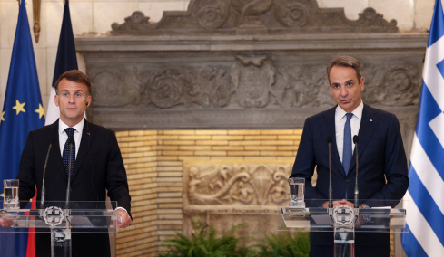 Μητσοτάκης: Η κορωνίδα των συμφωνιών Ελλάδας - Γαλλίας είναι η ρήτρα αμοιβαίας συνδρομής - Μακρόν: Μην αναρωτιέστε τι θα κάνουμε θα είμαστε στο πλευρό σας