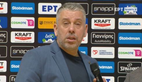 Συγκινημένος ο Ηλίας Παπαθεοδώρου μετά την παραμονή του Αμαρουσίου: «Συλλυπητήρια στους απέναντι, δεν τα κατάφεραν»