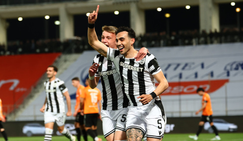  ΠΑΟΚ - ΟΦΗ 1-1 (Α' ημίχρονο): Προηγήθηκε ο Δικέφαλος, ισοφάρισαν οι Κρητικοί, Live o τελικός του Κυπέλλου στο Πανθεσσαλικό 