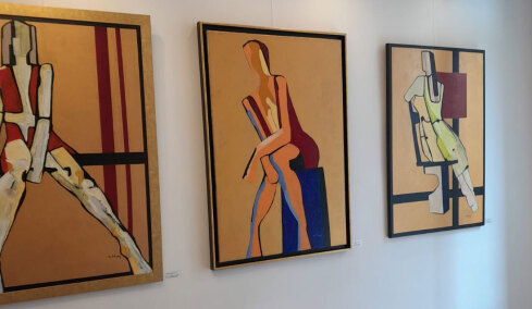 Έκθεση ζωγραφικής τoυ εικαστικού Αθανάσιου Ε. Μίχου