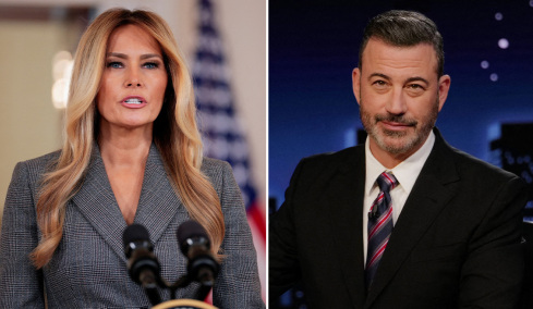 «Λάμπει σαν μέλλουσα χήρα»: Οργή της Μελάνια Τραμπ για σχόλιο του Τζίμι Κίμελ - «Ρητορική μίσους, δεν πρέπει να μπαίνει στα σπίτια μας κάθε βράδυ»