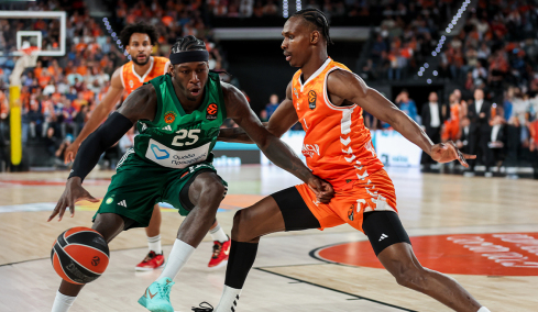 Βαλένθια - Παναθηναϊκός 17-28 (Β' περίοδος): Live το 1ο ματς των playoffs