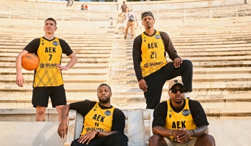 ΑΕΚ: Ρετρό φωτογράφιση στο Καλλιμάρμαρο ενόψει του Final-Four του BCL
