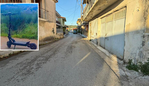 Θρήνος στην Ηλεία για τον θάνατο του 13χρονου με το πατίνι, δείτε φωτογραφίες από το σημείο της τραγωδίας