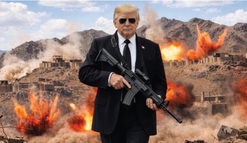«Τέρμα το καλό παιδί!»: Ο Τραμπ με πολεμική φωτογραφία απειλεί πως θα αρχίσει ξανά τις επιθέσεις αν το Ιράν δεν συμφωνήσει για τα πυρηνικά