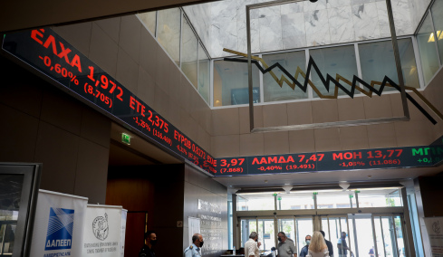 Χρηματιστήριο Αθηνών: Κατοχύρωση κερδών μετά το τετραήμερο ανοδικό σερί - Στο 4,17% τα εβδομαδιαία κέρδη του Γενικού Δείκτη