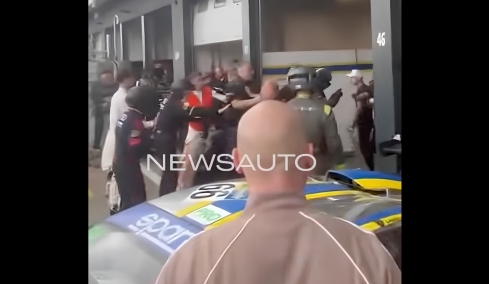 Video: Αγριο ξύλο μεταξύ ανθρώπων της Lamborghini και της Audi