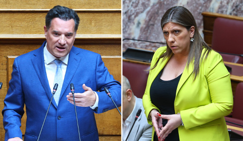 Σύγκρουση Γεωργιάδη - Κωνσταντοπούλου στη Βουλή: «Κανένας παρακρατικός μηχανισμός δεν σας κυνηγάει, μόνο η κουνιάδα της κυρίας Κεφαλά»