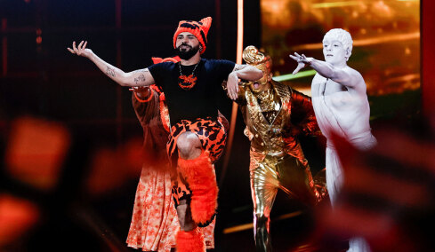 Ο Ακύλας ξεσήκωσε το στάδιο στον τελικό της Eurovision με το Ferto: «Όποια θέση και να πάρει είναι νικητής», έγραψαν στο X