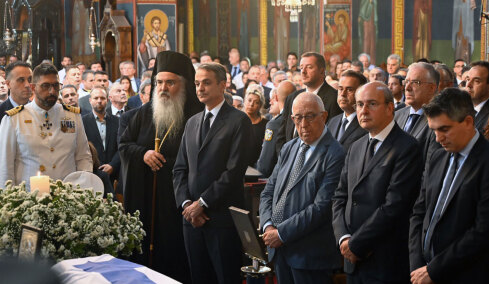 Στην Κόρινθο το τελευταίο αντίο στον Νίκο Ταγαρά, επικήδειο θα εκφωνήσει ο Κυριάκος Μητσοτάκης