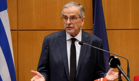 Σαμαράς: Μου λένε έφτασες στα 75, γιατί δεν κάθεσαι ήσυχος; Απαντώ, στους αγώνες για την πατρίδα δεν υπάρχει σύνταξη