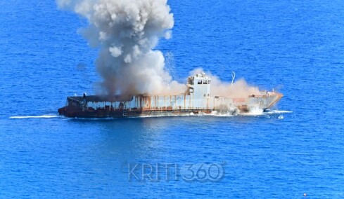 Στον βυθό του Αποκόρωνα το «Φολέγανδρος» για το καταδυτικό πάρκο της Κρήτης, δείτε βίντεο και φωτογραφίες
