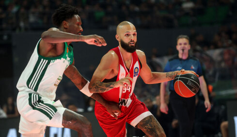 Παναθηναϊκός - Ολυμπιακός 69-69 (Παράταση): Θρίλερ στο T-Center, live ο 4ος τελικός της Basket League 