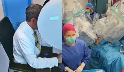 Ιατρικό επίτευγμα: Για πρώτη φορά Έλληνας γιατρός χειρούργησε από την Κίνα ασθενή με καρκίνο του προστάτη στην Αθήνα!