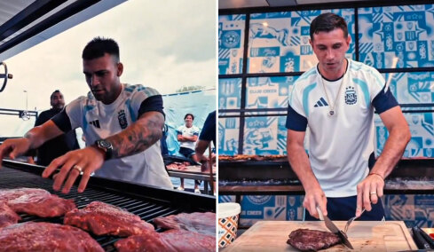 Παραδοσιακό Asado για τους Αργεντίνους: Έψησαν 500 κιλά μοσχάρι με τους Λαουτάρο και Εμιλιάνο Μαρτίνεζ να κλέβουν την παράσταση, βίντεο 