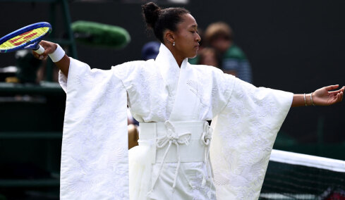 Viral η είσοδος της Ναόμι Οσάκα στο Wimbledon, φόρεσε κιμονό και έκλεψε την παράσταση