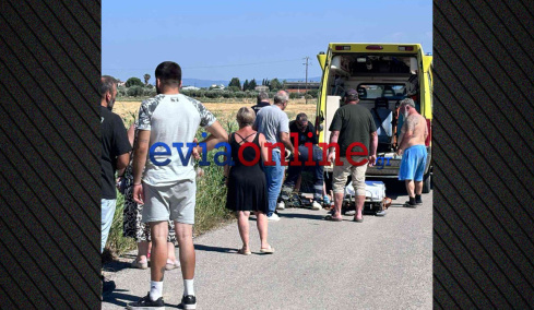 Τροχαίο στην Εύβοια με αυτοκίνητο που τούμπαρε, ο ηλικιωμένος οδηγός νοσηλεύεται
