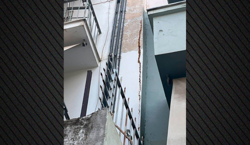 Ρωγμές και καθιζήσεις σε πολυκατοικίες στην Κυψέλη λόγω του μετροπόντικα για τη Γραμμή 4 του Μετρό
