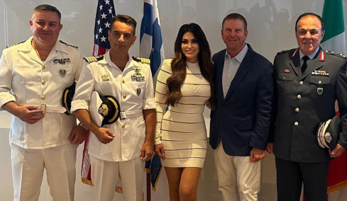 Στο mega yacht «Boardwalk» στην Κέρκυρα η δεξίωση για τα 250 χρόνια από την αμερικανική ανεξαρτησία - Δείτε φωτογραφίες και βίντεο