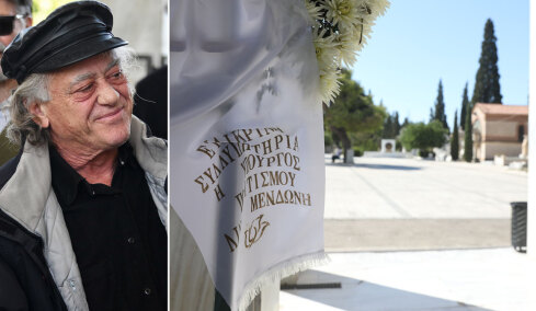 Φίλοι, συγγενείς και συνάδελφοι είπαν το τελευταίο αντίο στον Νίκο Καλογερόπουλο
