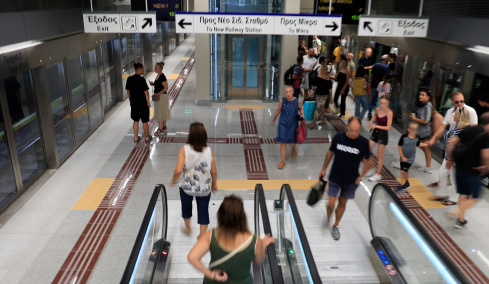 Άνοιξε για το επιβατικό κοινό η επέκταση του Μετρό Θεσσαλονίκης στην Καλαμαριά, δείτε βίντεο και φωτογραφίες