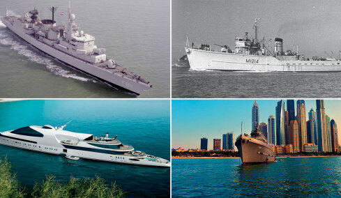Super yachts με... παράσημα πολέμου: Τα στρατιωτικά πλοία που έγιναν πολυτελείς θαλαμηγοί 