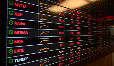Χρηματιστήριο Αθηνών: Υπέκυψε στο διεθνές risk-off - Κόντρα στο κλίμα οι τράπεζες