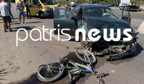 Ενας νεκρός και πέντε τραυματίες σε τροχαίο στον Πύργο: ΙΧ πήγε να διασχίσει κάθετα την Εθνική Οδό