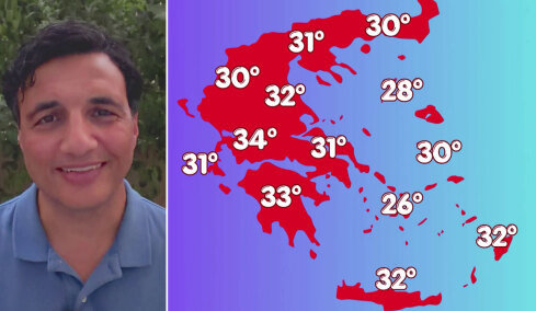 Ανάσα δροσιάς με ισχυρά μελτέμια από σήμερα, επιστρέφει η αστάθεια, η πρόγνωση Τσατραφύλλια στο protothema