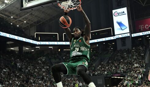 Ο Παναθηναϊκός διέλυσε με 102-79 τη  Βιλερμπάν στο T Center και έκανε το 2χ2 στη Euroleague