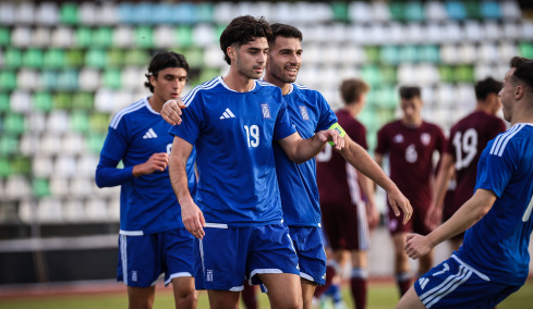 Προκριματικά Εuro U21: H Εθνική Ελπίδων νίκησε με 4-2 τη Γεωργία και παραμένει ζωντανή στο κυνήγι της πρόκρισης, δείτε τα γκολ