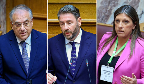 Μύλος με Κωνσταντοπούλου στη Βουλή: Κατήγγειλε στενές σχέσεις ΝΔ - ΠΑΣΟΚ επειδή Σχοινάς και Ανδρουλάκης συνέπεσαν σε αγώνα του ΠΑΟ!