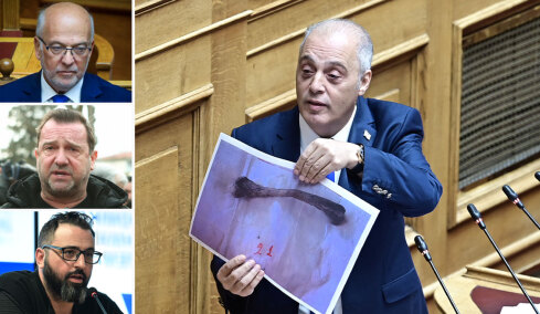 Ο Βελόπουλος ανέβασε νέες φωτογραφίες με ανθρώπινα οστά από τα Τέμπη, τις έσβησε μετά τις αντιδράσεις συγγενών - Φλωρίδης: «Ξεφτιλίστηκε»