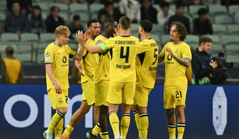 Champions League: Δεύτερη νίκη για τη Ντόρτμουντ, 2-1 την Σαμπάχ - Η Φενέρ προηγήθηκε 2-0 και έμεινε στο 2-2 με την Σλάβια, δείτε τα γκολ 