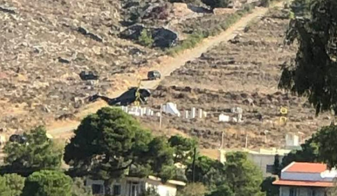 Βαριά προσγείωση στρατιωτικού ελικοπτέρου στην Κάλυμνο, σώοι οι χειριστές